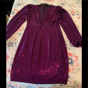Purple Bling dress